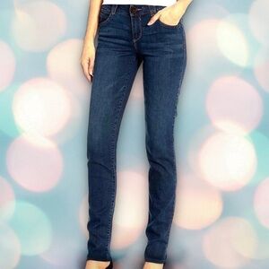 White House Black Market Women’s Y2K Low-Rise Denim Slim Skinny Jeans Size 4